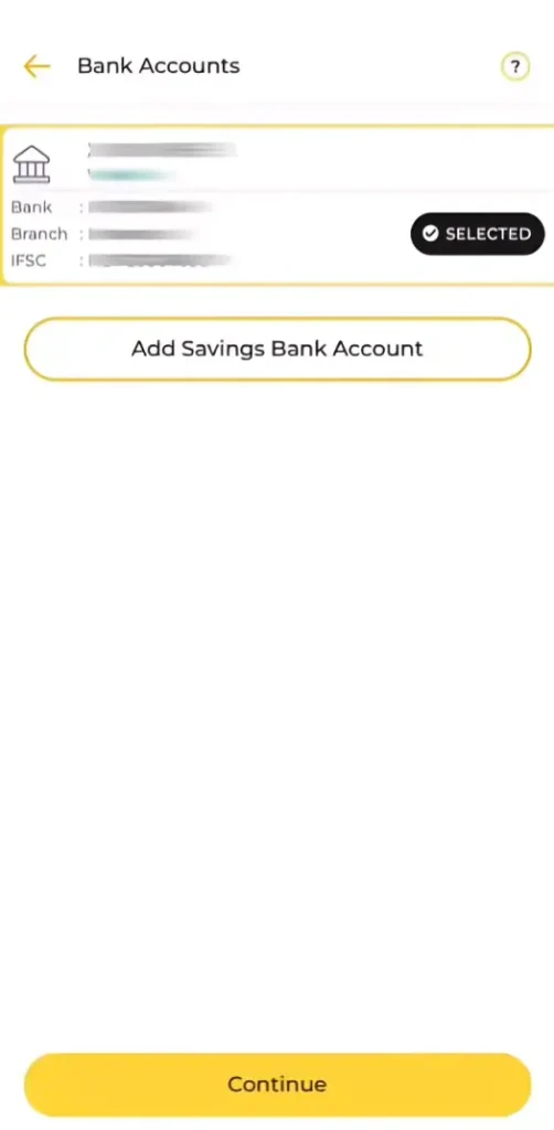 kreditbee bank verification